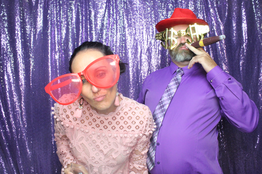 Purple Sequin photo booth Backdrop